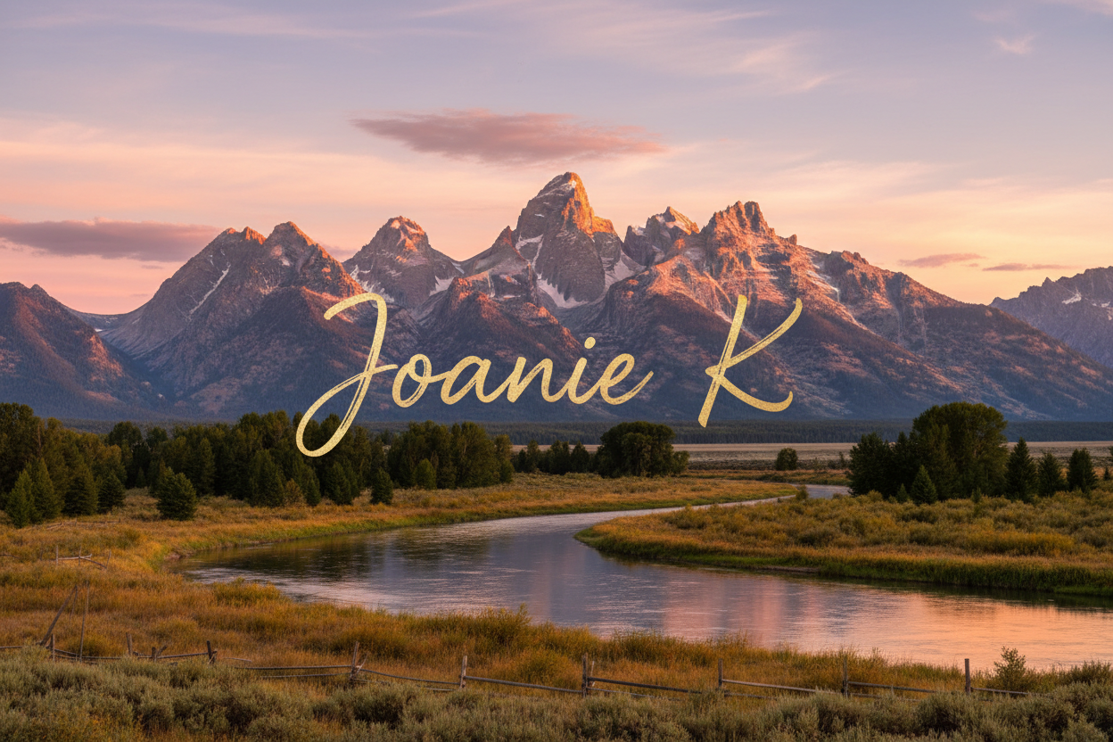 Joanie K Hero Banner - Mountains Only